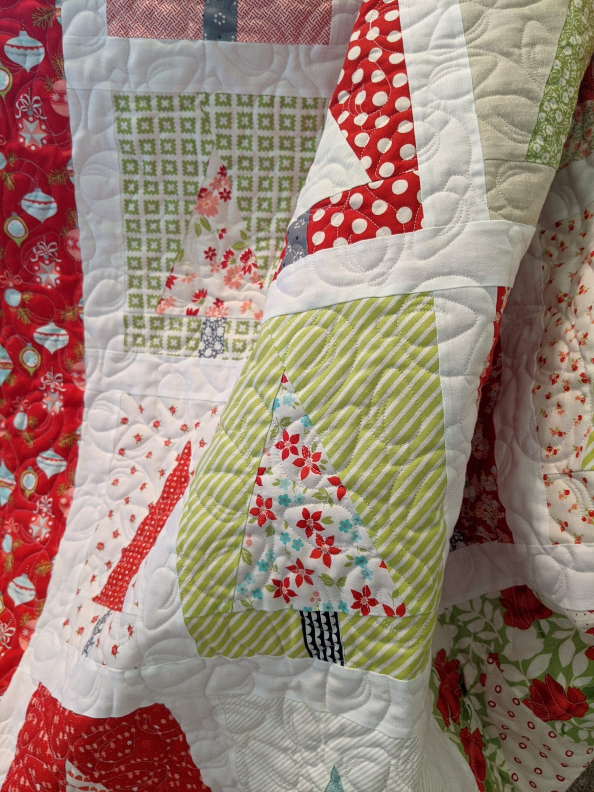 Bonnie and Camille Patchwork Trees Quilt – Gina's Quilting Studio