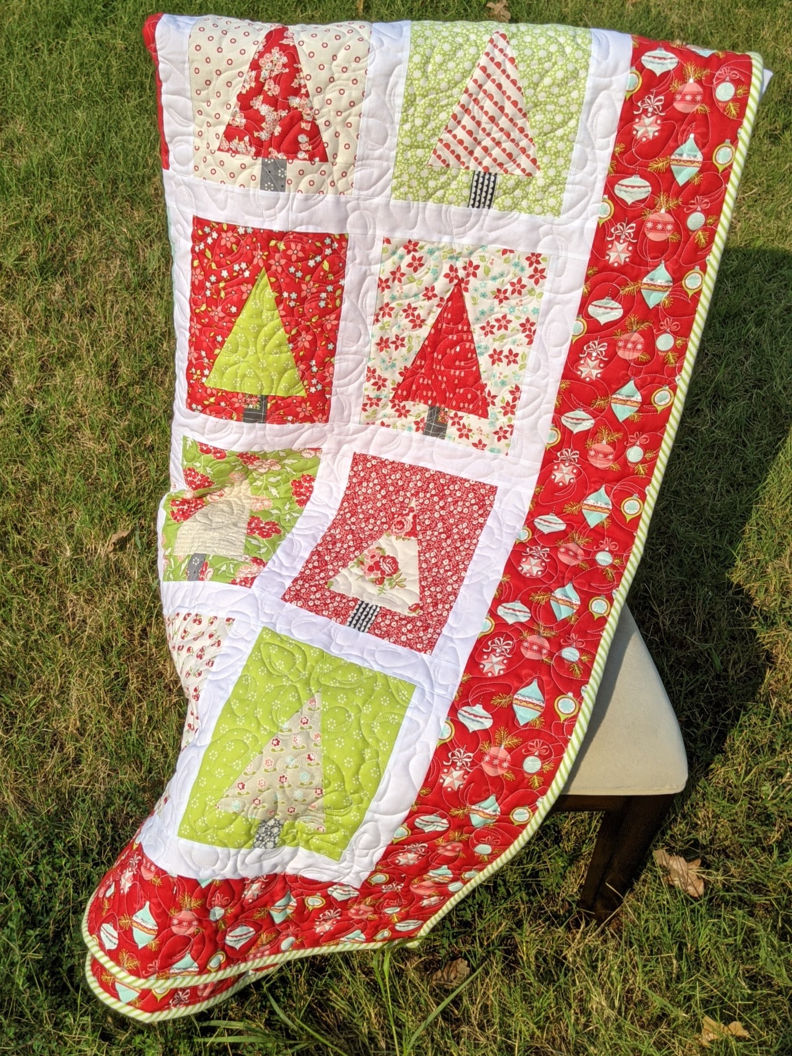 Bonnie and Camille Patchwork Trees Quilt – Gina's Quilting Studio
